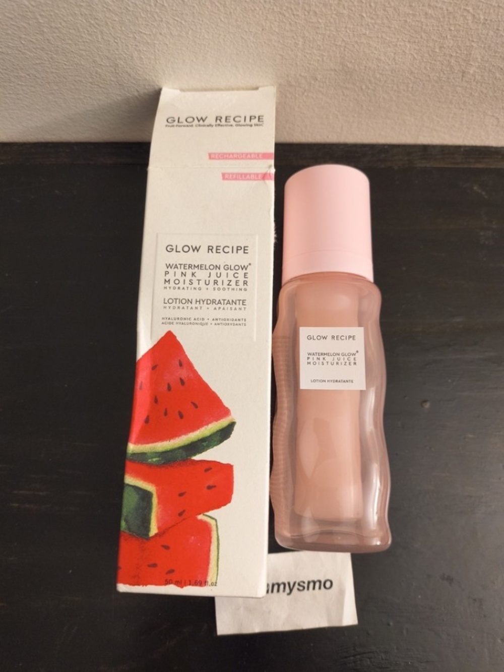 Glow Recipe Watermelon Pink Juice Oil-Free Refillable Moisturizer 1.69 Fl Oz